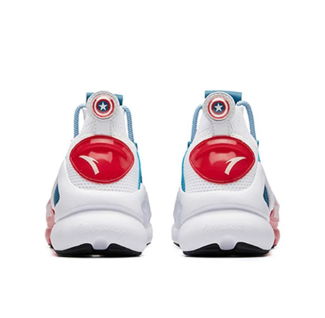 Marvel x Anta Women's Captain America White/Blue - Image 4