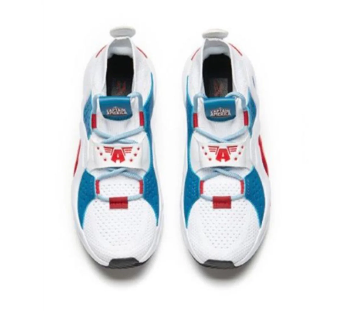 Marvel x Anta Women's Captain America White/Blue - Image 5