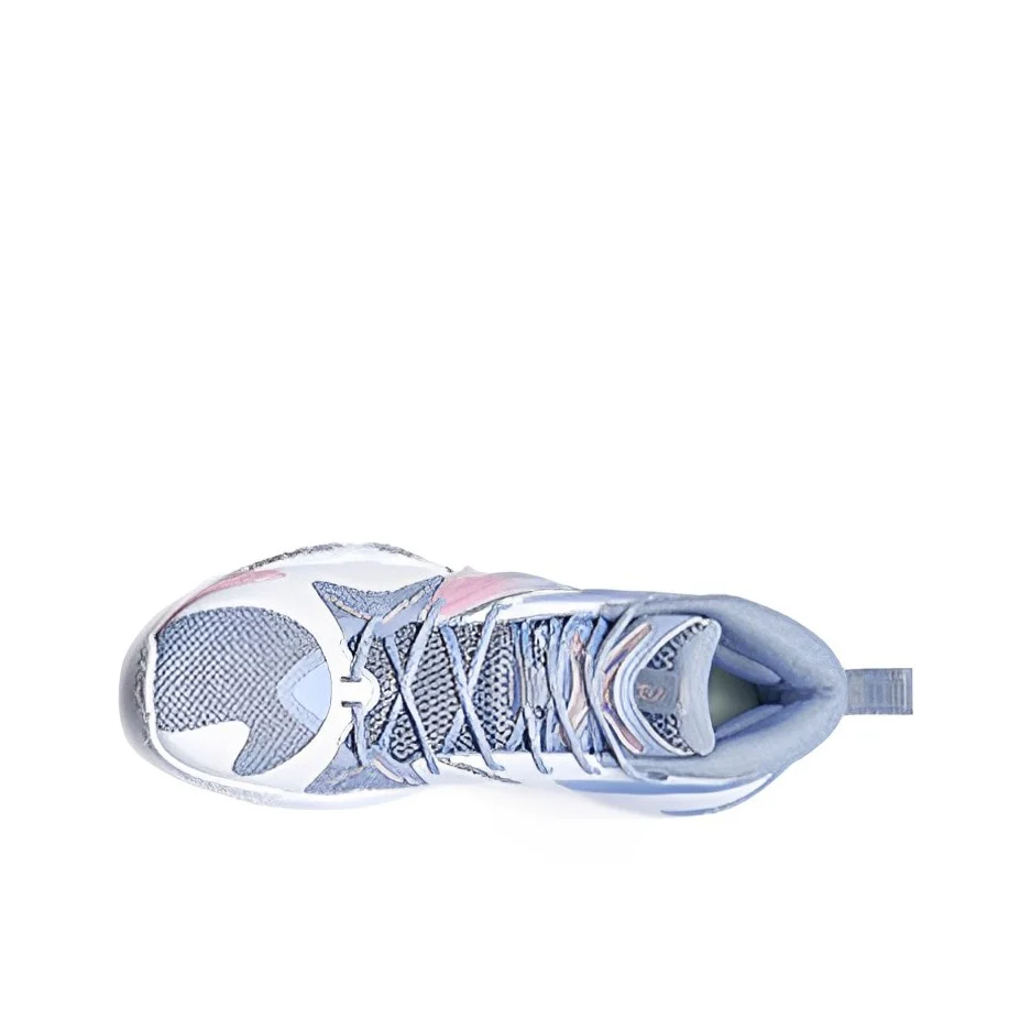 Monsters University | Xtep Battle Basketball Shoes - Blue/White/Pink - Image 5