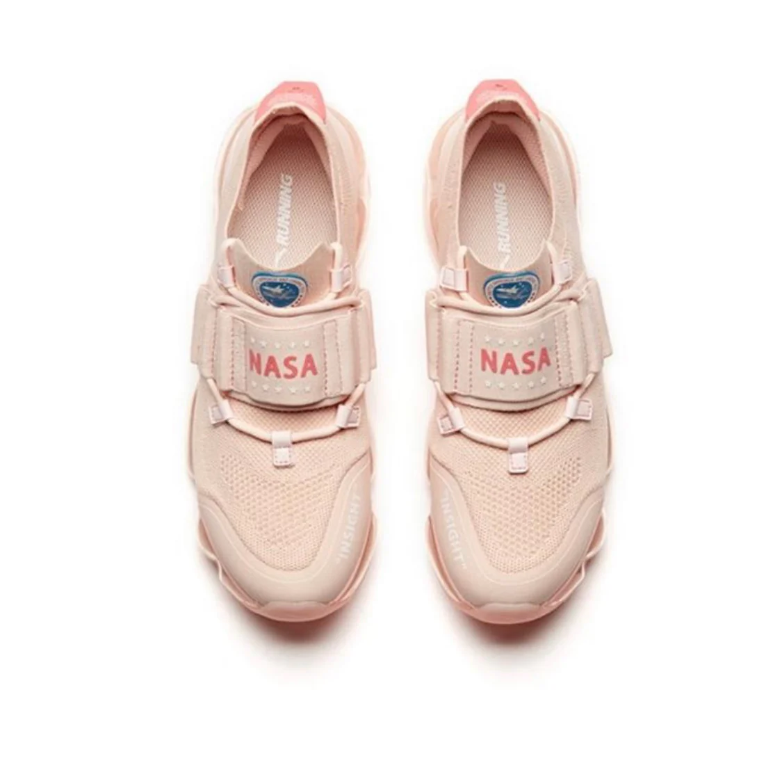 NASA x Anta Women's Zero Bound Baby Pink - Image 5