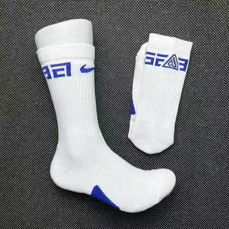 New Clippers/Letter Bro Basketball Socks