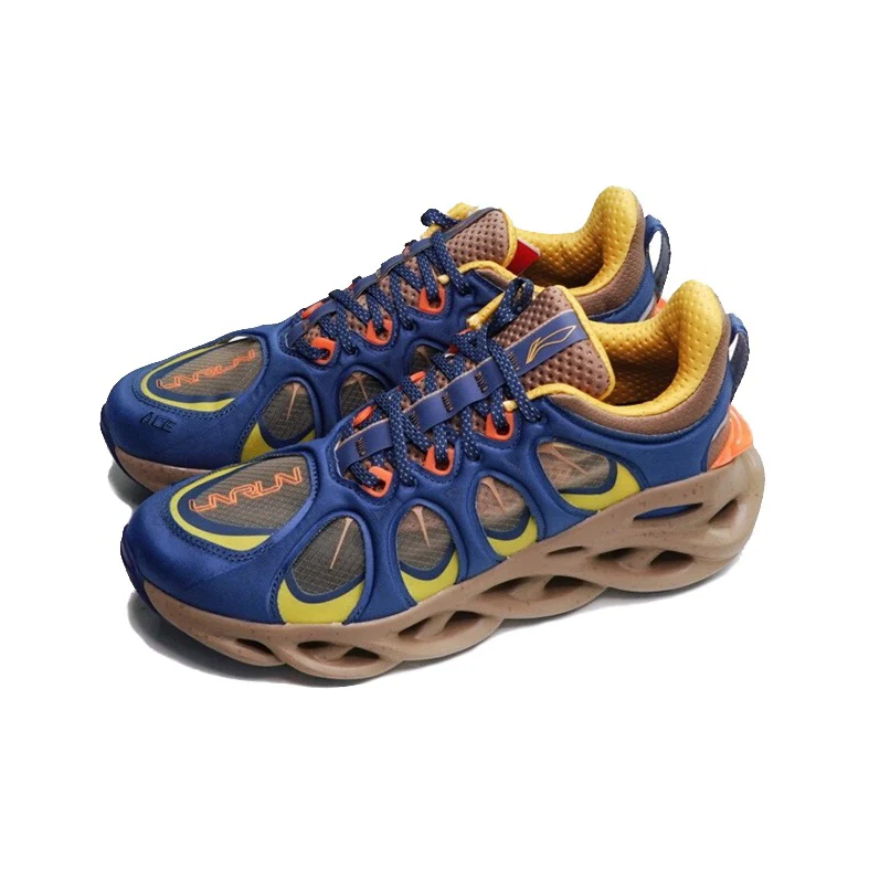 NYFW x Li-Ning Arc ACE - Blue/Yellow - Image 2