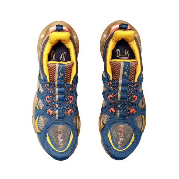 NYFW x Li-Ning Arc ACE - Blue/Yellow - Image 5