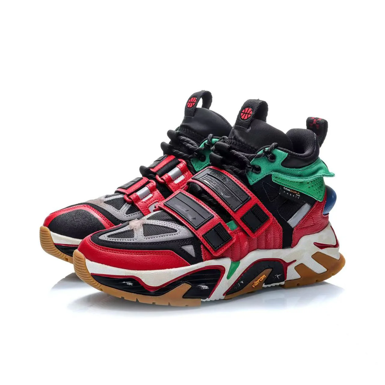 NYFW x Li-Ning Yuanxing - Black/Red/Green - Image 2