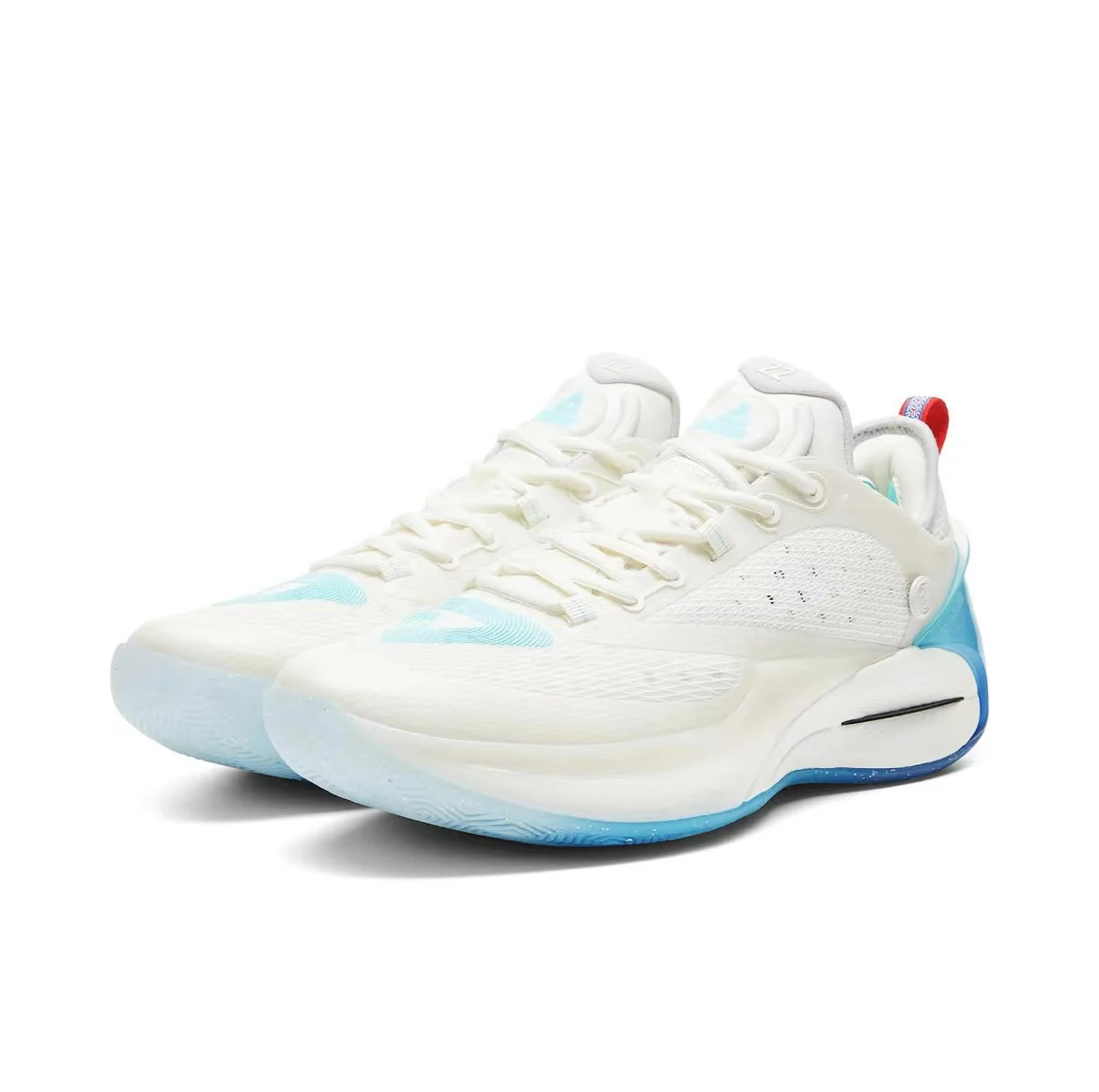 Peak Andrew Wiggins AW2 - White/Blue - Image 2