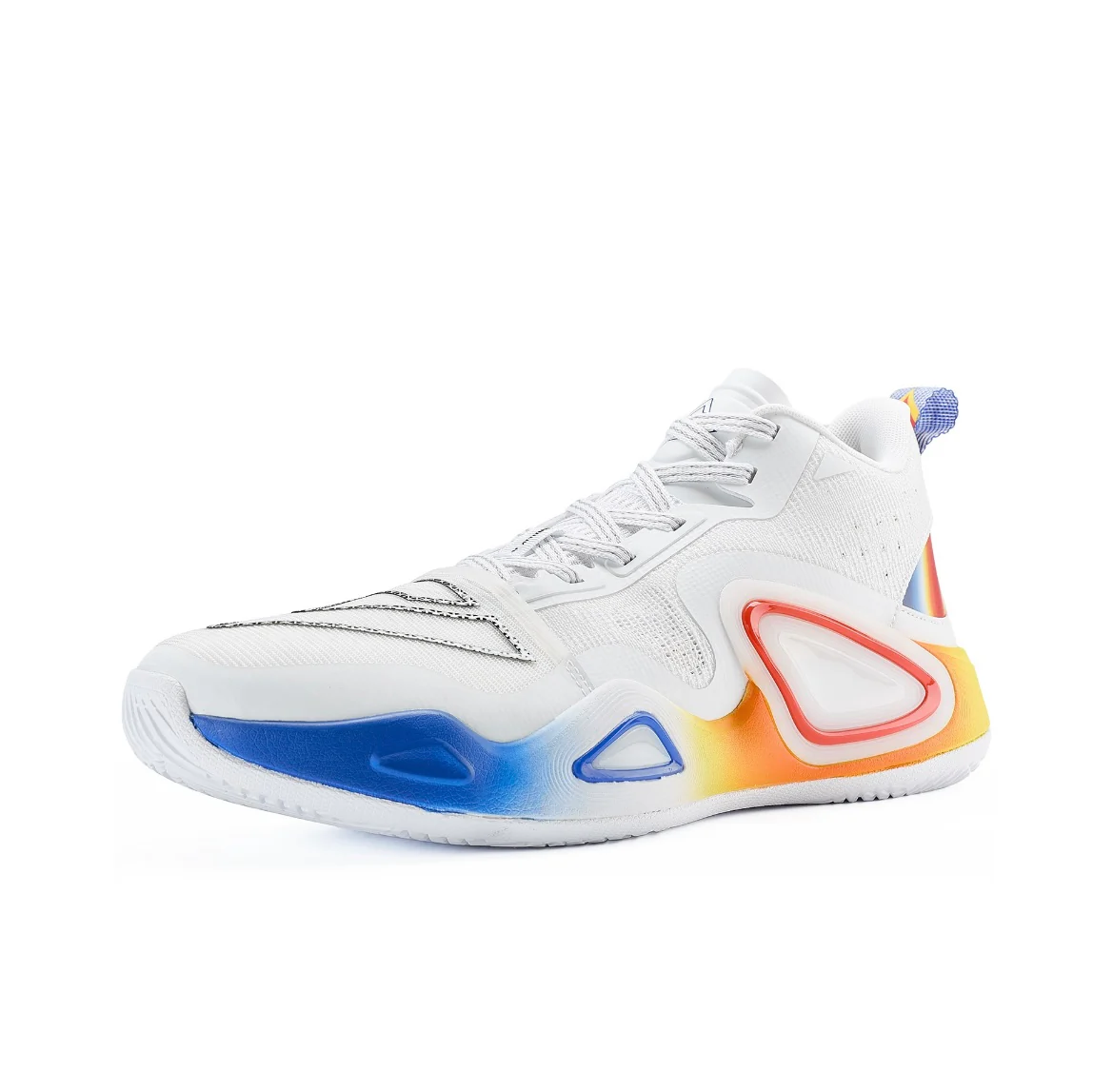 Peak Taichi Surging Big Triangle 2.0 - White/Orange/Blue - Image 3