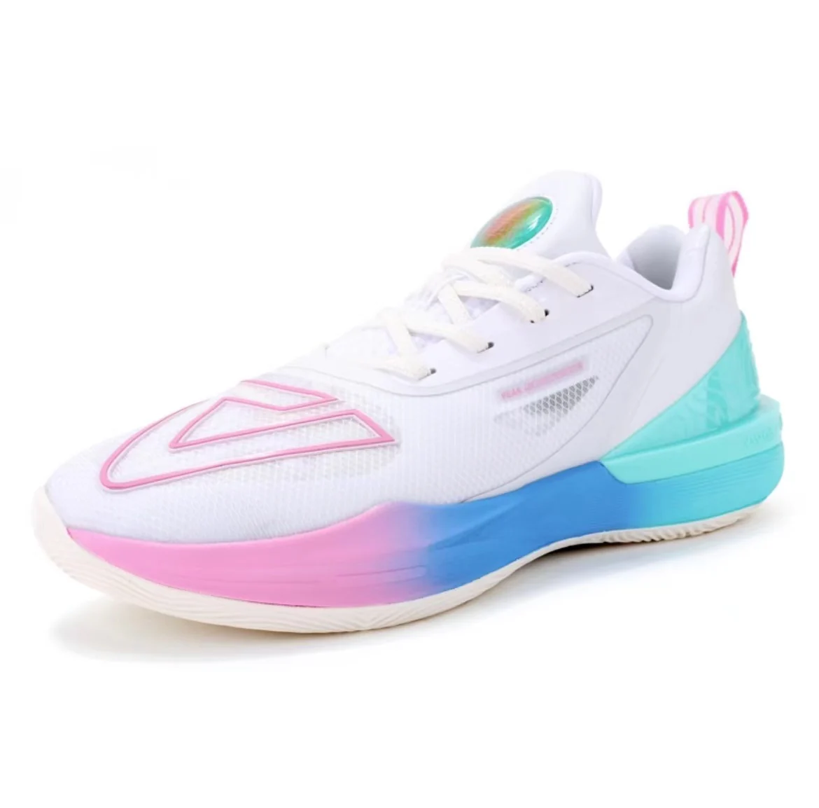 Peak Taichi Surging Big Triangle 3.0 - White/Pink/Blue - Image 2