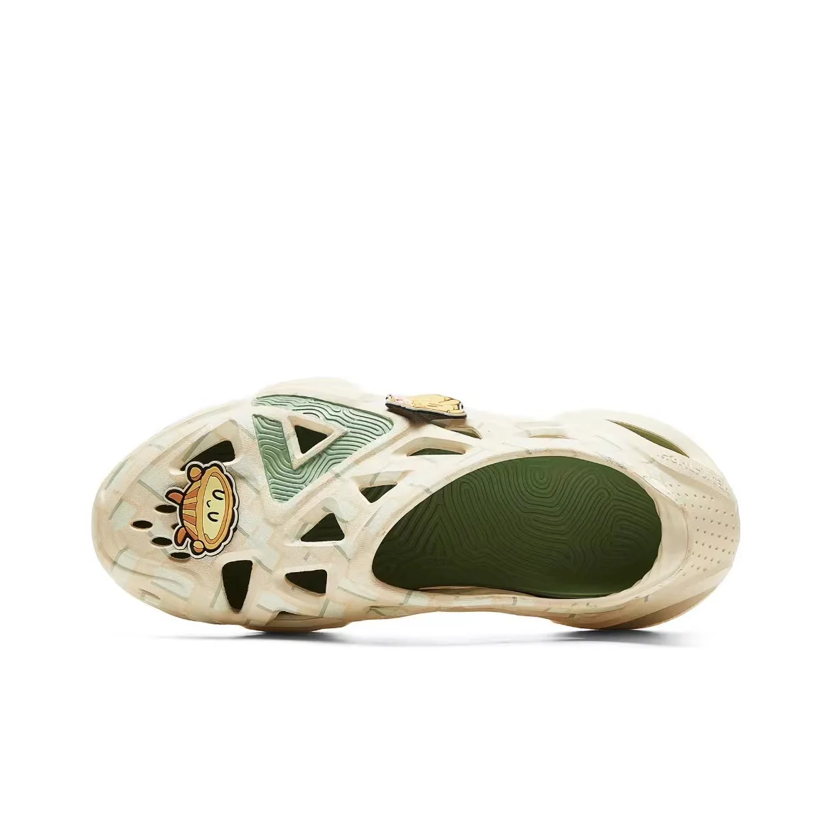 Peak Taichi  Unisex Slip-on Yard Garden Shoes/Clogs  Sandals/Beach Slippers - Delian Drinking Tea - Image 4