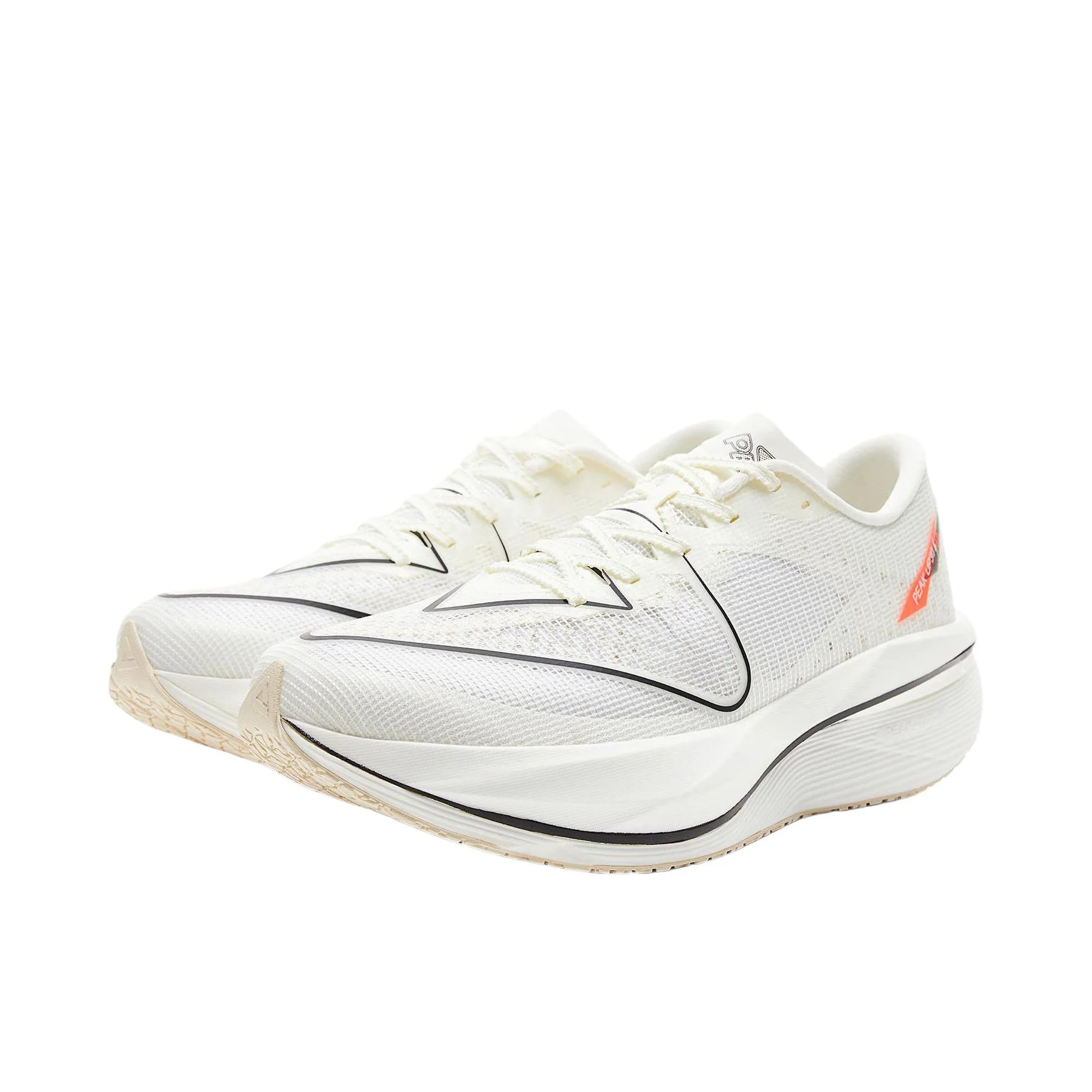 Peak Taichi UP30 4.0 Marathon Running Shoes - White/Black - Image 2