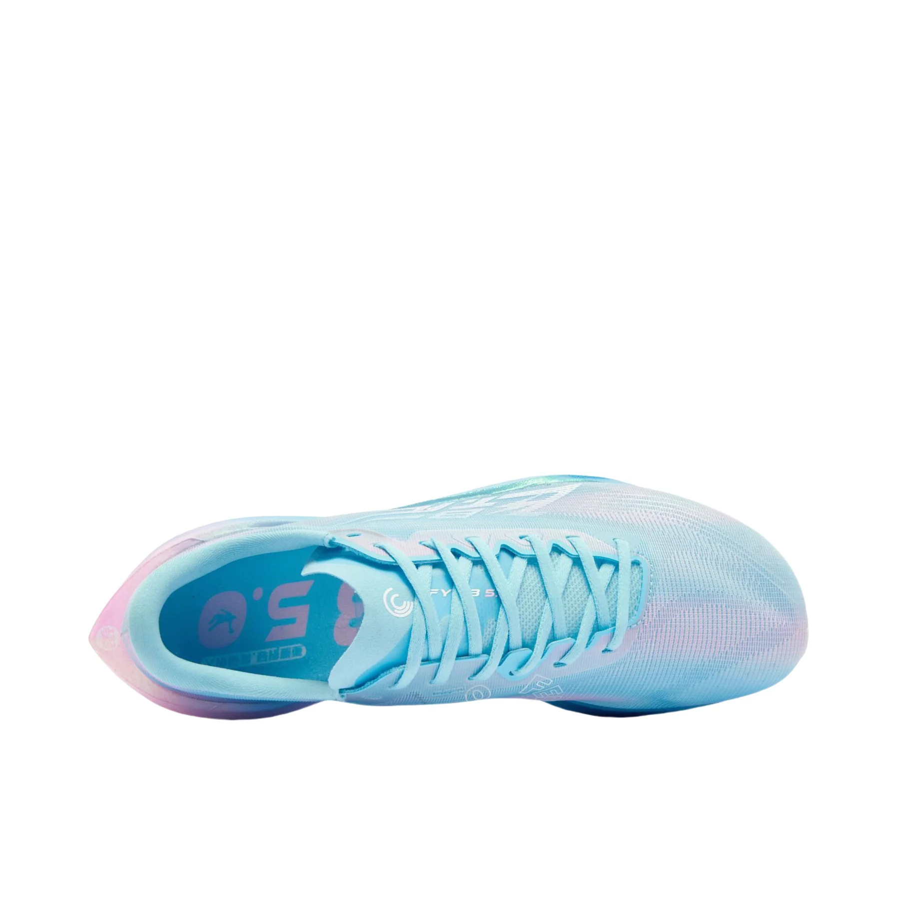 (Women & Men)Qiaodan Feiying PB5.0 Running Shoes - Forget-me-not - Image 5