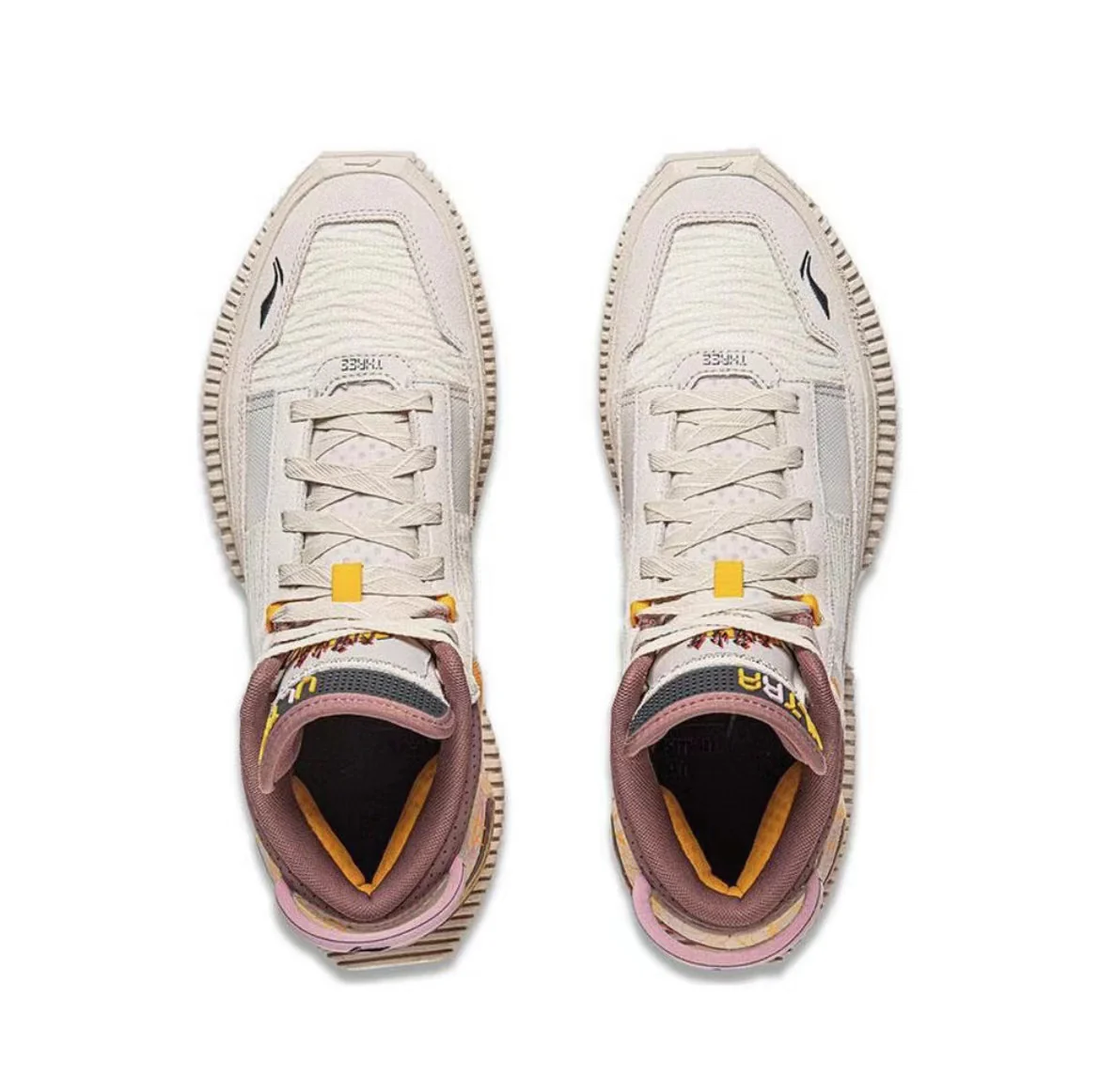 R.J. Hampton x Li-Ning Badfive 3 Ultra | Mister Cartoon - Milky White - Image 4