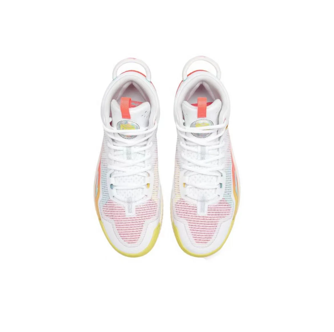 R.J. Hampton x Li-Ning Badfive 3 Ultra - White/Yellow/Red - Image 3