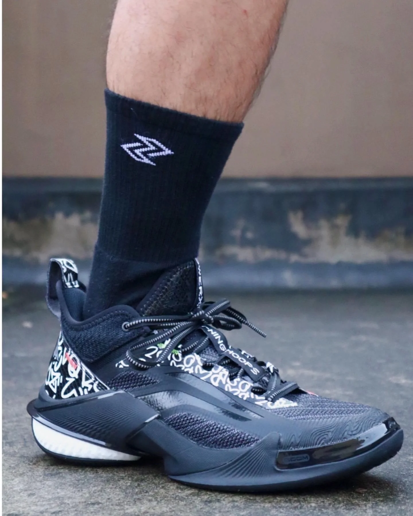 R.J.Hampton x Li-Ning Power 10 - Black - Image 4