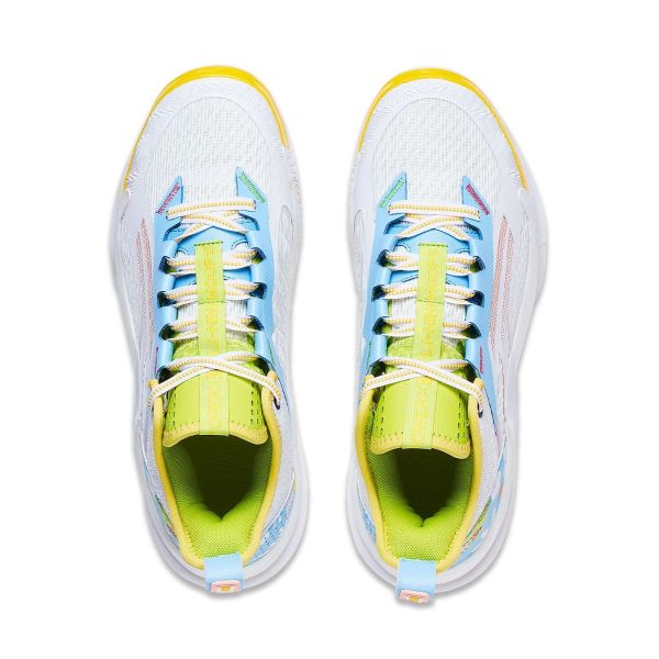 R.J.Hampton x Li-Ning Power 10 - White/Blue/Yellow - Image 3
