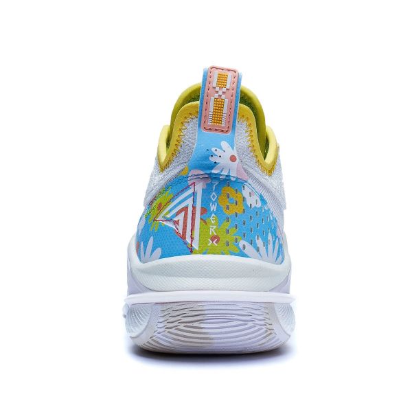 R.J.Hampton x Li-Ning Power 10 - White/Blue/Yellow - Image 4