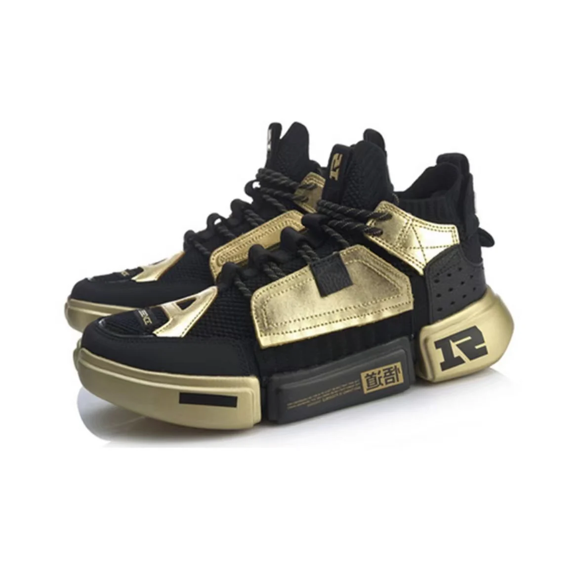 RNG x Li-Ning Essence 2 ACE - Black/Gold - Image 2