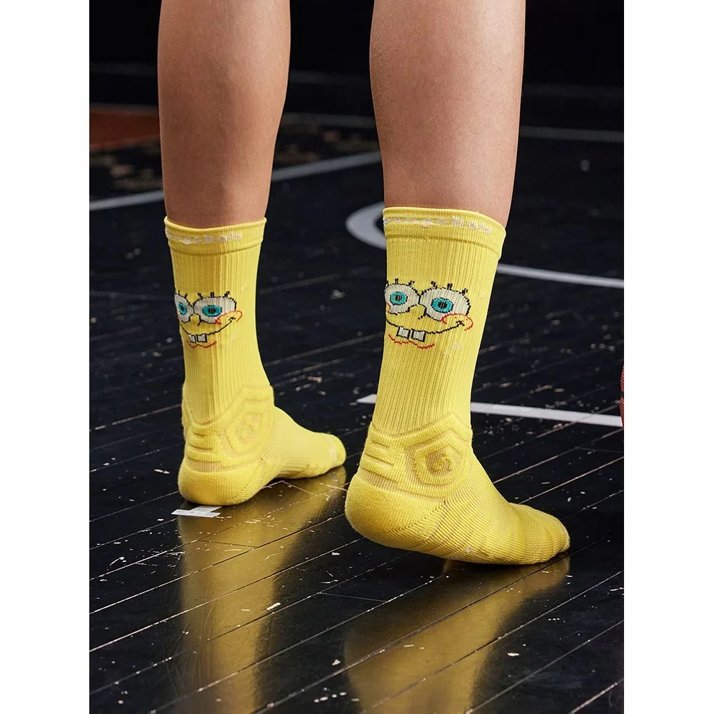 SpongeBob SquarePants x 361° Cartoon Sports Basketball Socks - Image 2