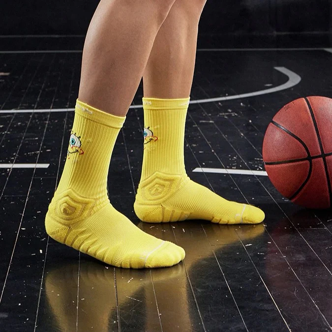 SpongeBob SquarePants x 361° Cartoon Sports Basketball Socks - Image 3