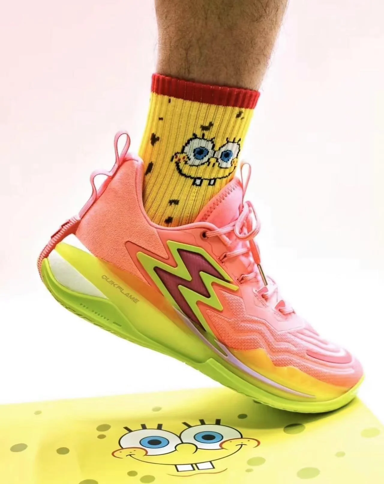 SpongeBob SquarePants x Basketball Socks