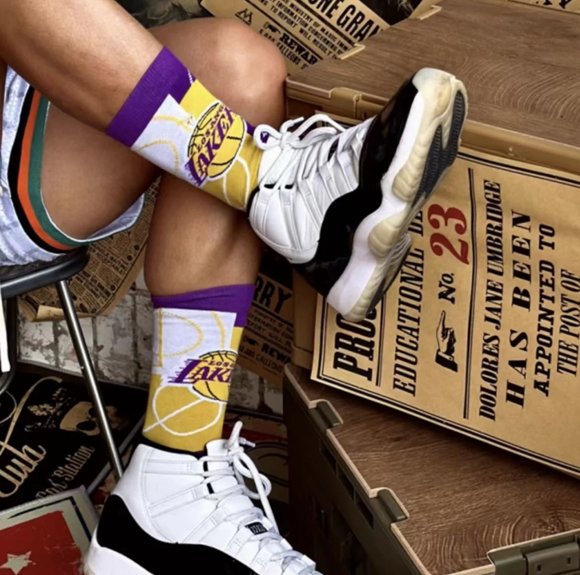 Stance - Los Angeles Lakers Purple - Image 3