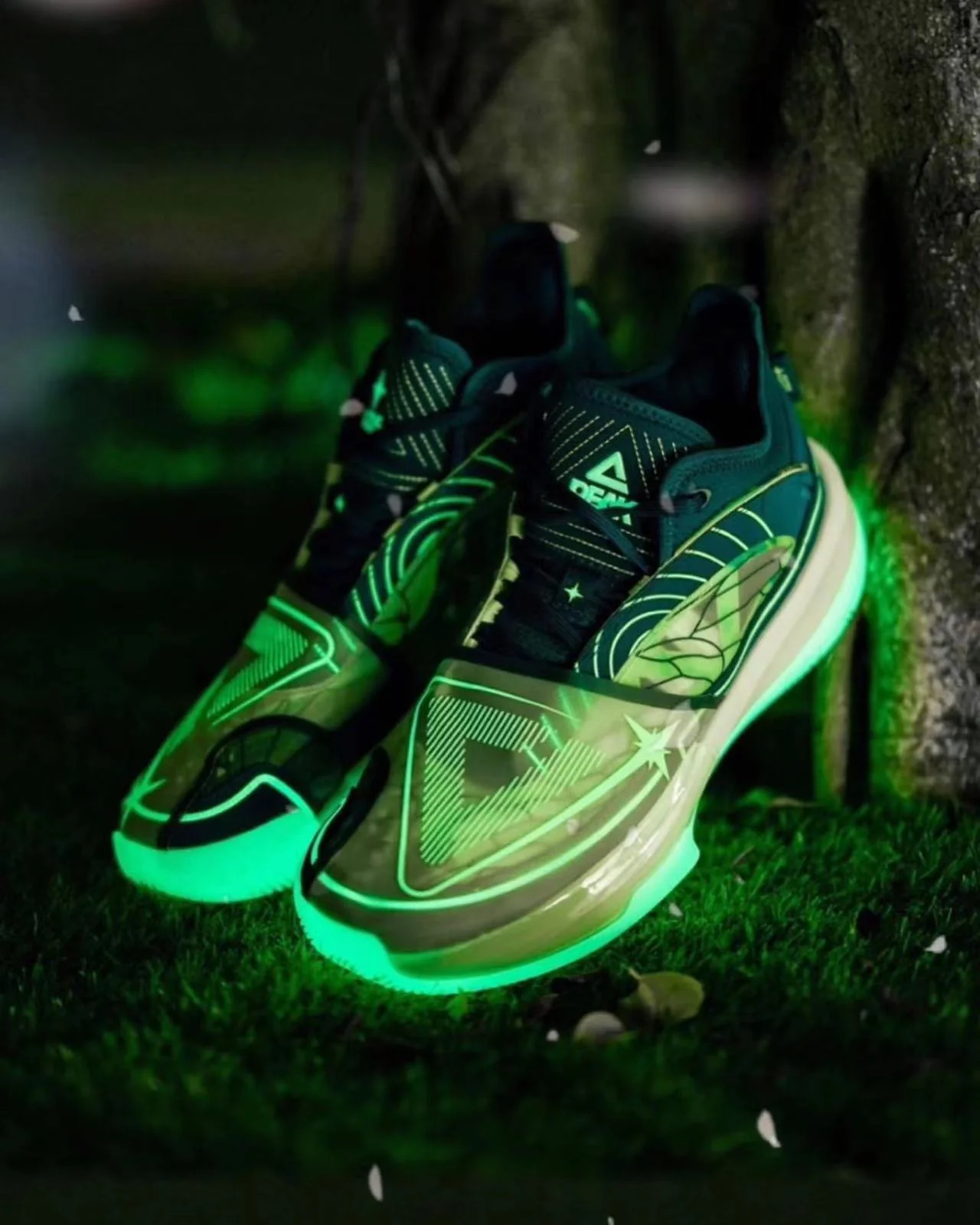 Uzis x Peak Andrew Wiggins Big Triangle - Firefly - Image 2