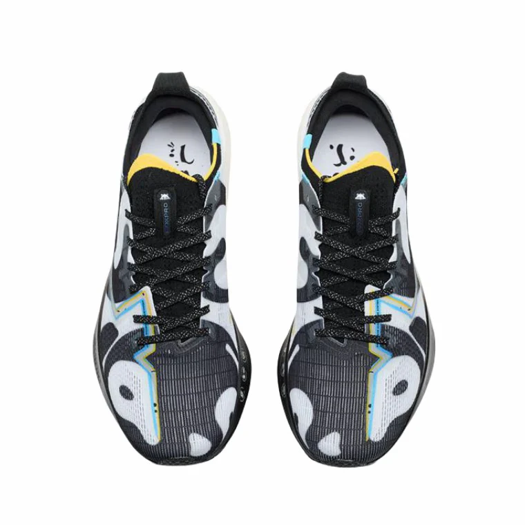 （Women & Men）Xtep 160X 7.0 Pro Marathon Running Shoes - Panda - Image 5