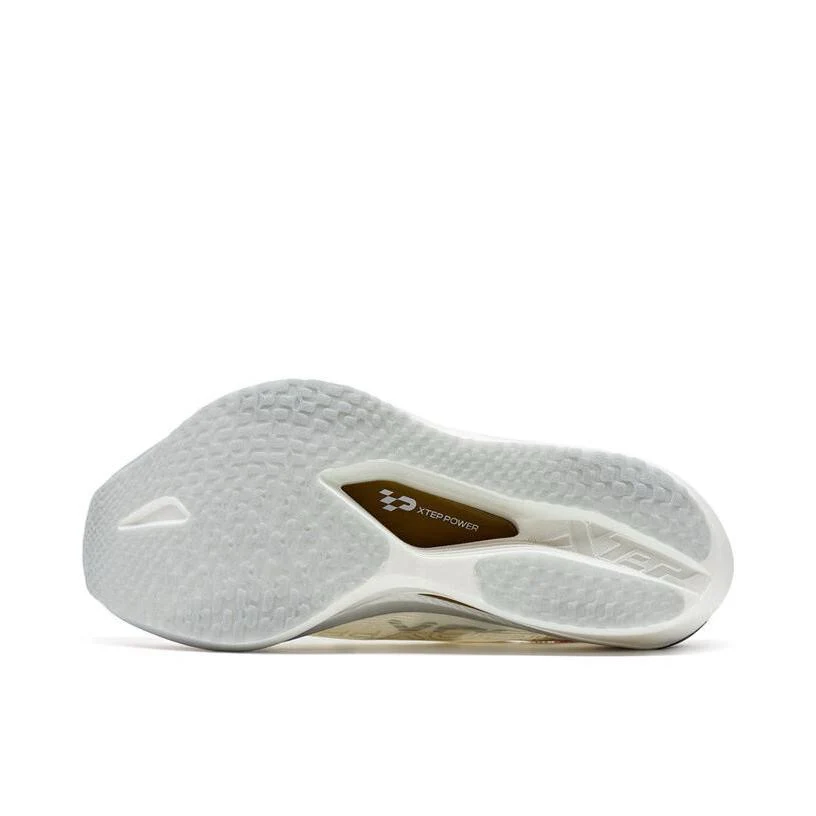 （Women & Men）Xtep 160X 7.0 Pro Marathon Running Shoes - Sail White - Image 3