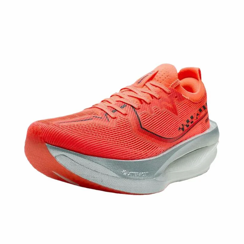 （Women）Xtep 160X 7.0 Pro Marathon Running Shoes - Super Orange/Black - Image 2