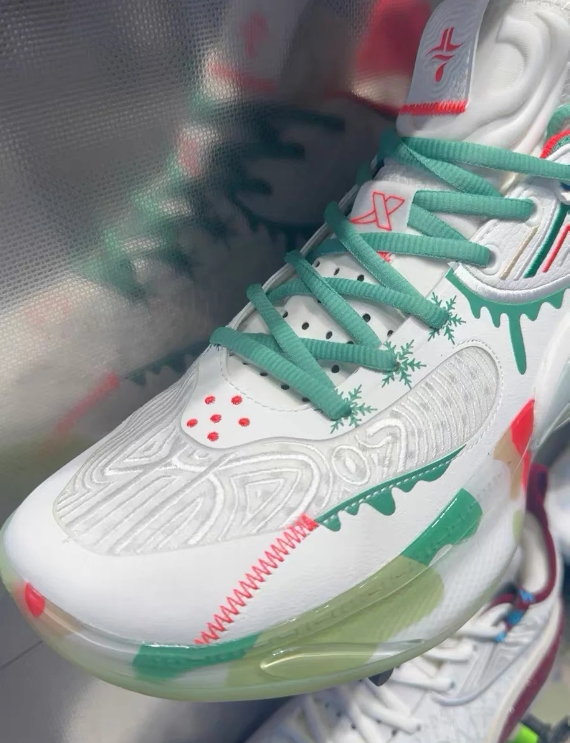 Xtep Jeremy Lin Jlin 6 - White/Green - Image 6
