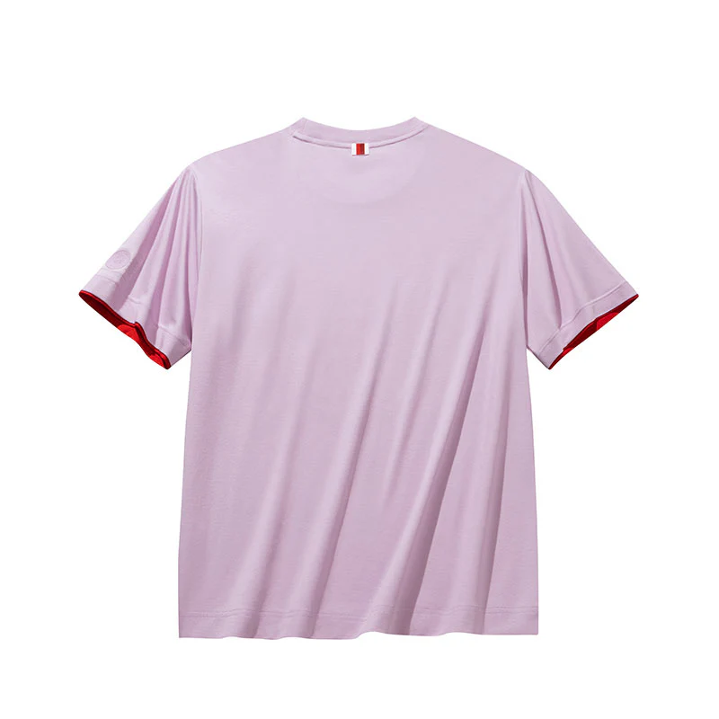 【Yibo Wang】Anta Ling Loong Tee 2024 Paris Olympics T-shirt - Shell Purple - Image 6