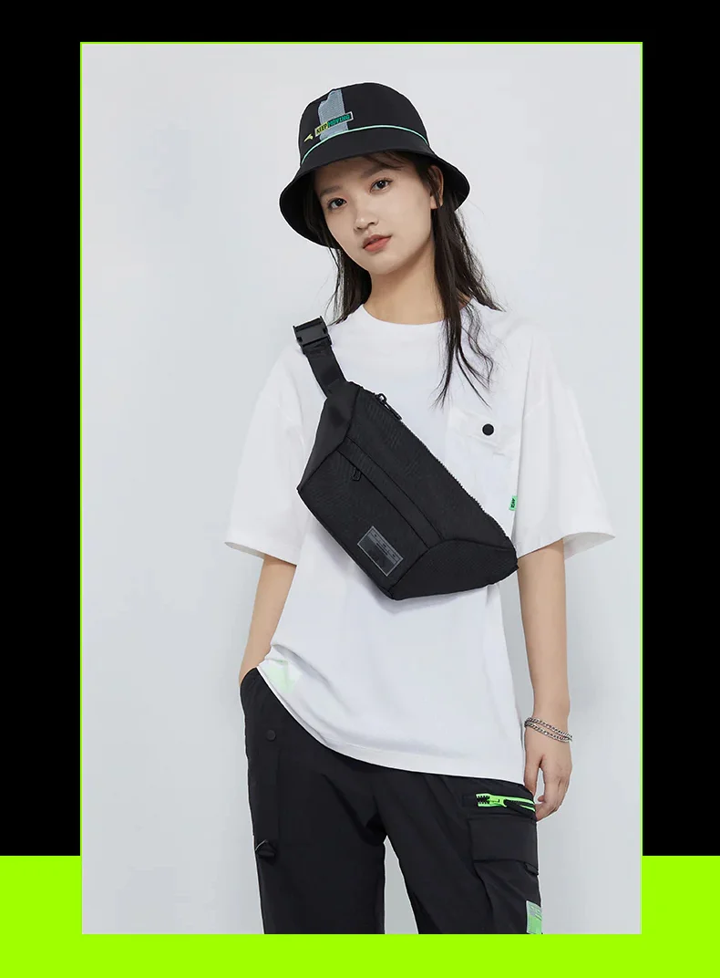 [Yibo Wang] Anta Men/Women Fashion Messenger Bag - Image 7