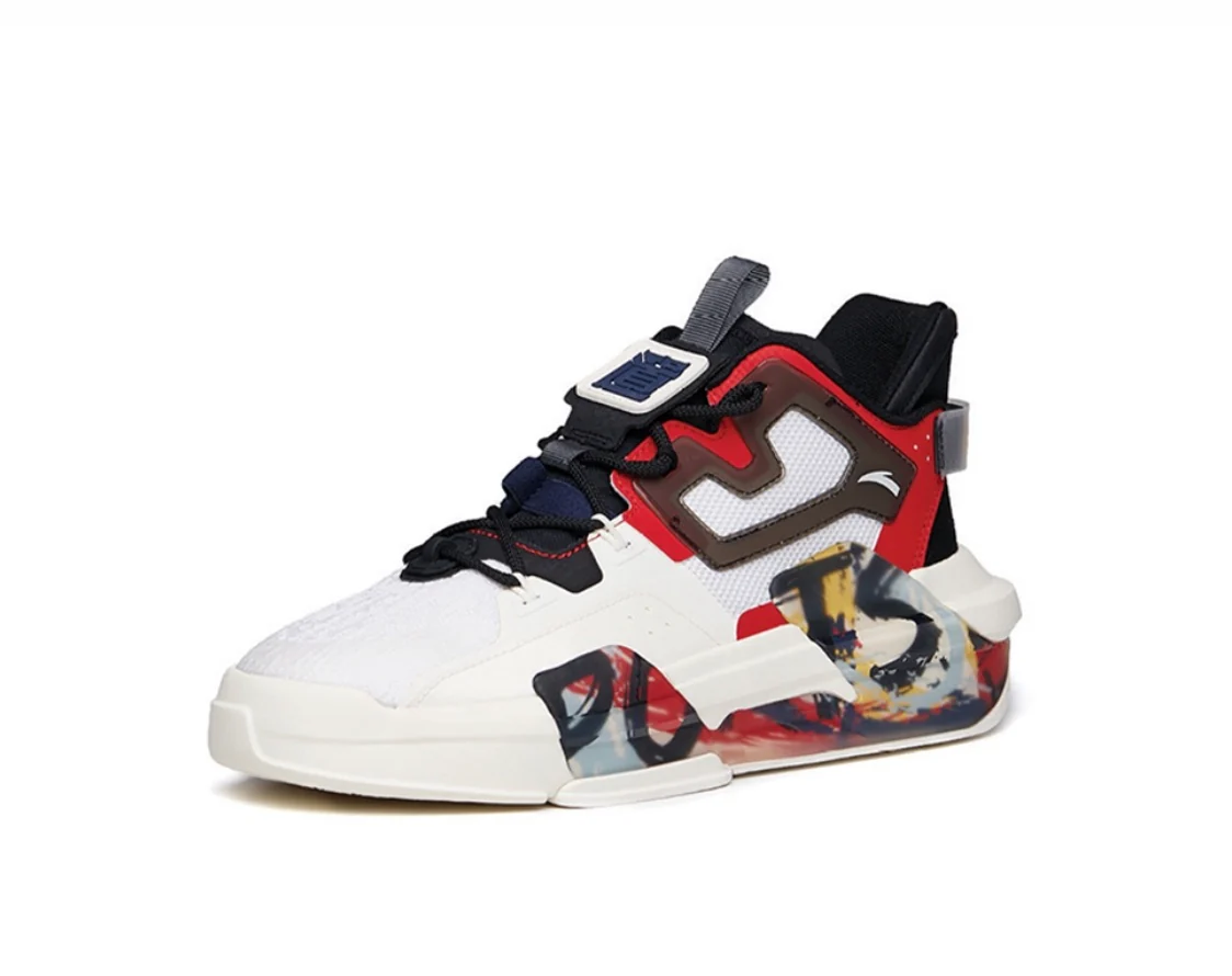 [Yibo Wang] Anta Men's Badao 3.0 Sports Shoes Graffiti - Image 3