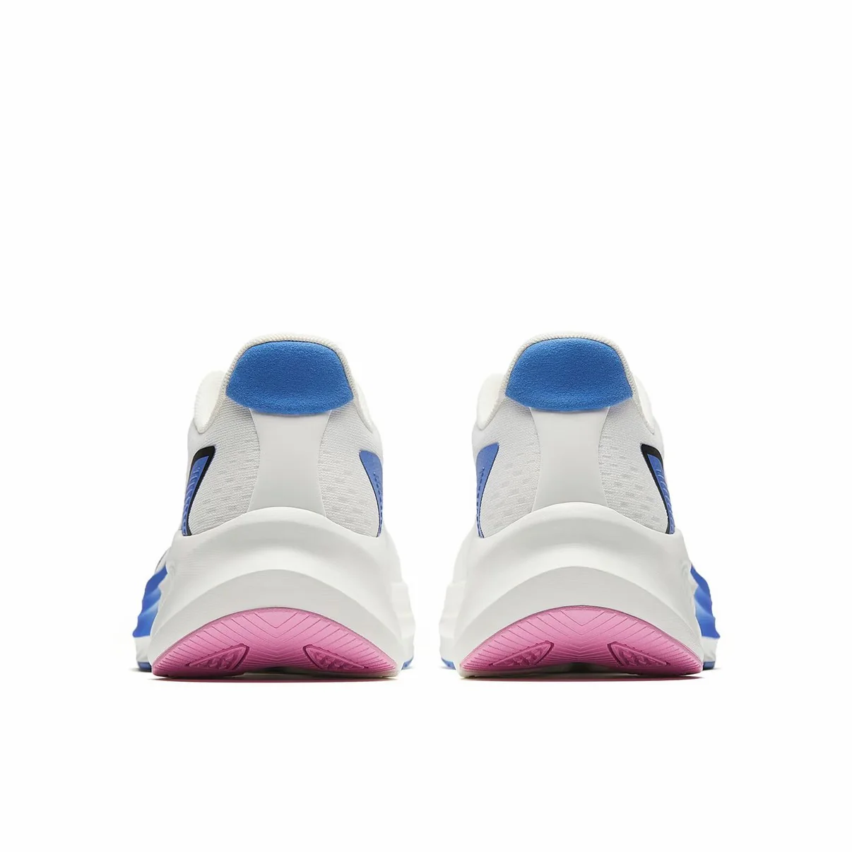 【Yibo Wang】 Anta Stinger 6 Fabric PP Film Running Shoes - White/Blue/Pink - Image 4