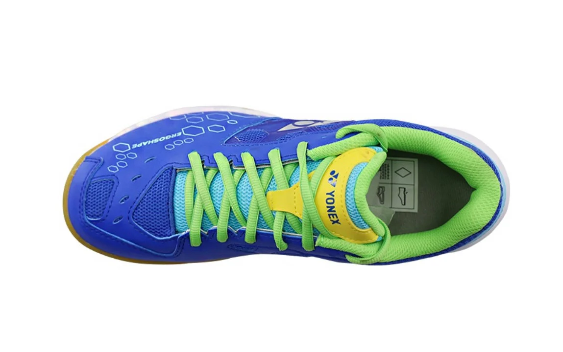 YONEX Power Cushion 2023 Professional Badminton Shoes - Blue/Green - Image 3