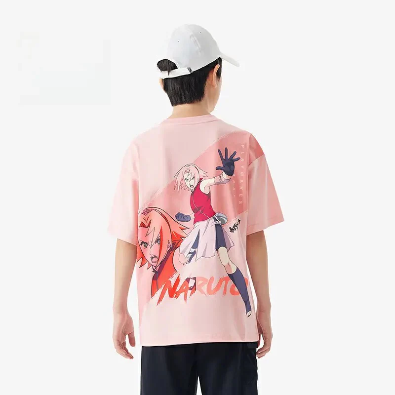Youth/Kids Anta Naruto 2025 Summer Pure Cotton T-Shirt - Image 12